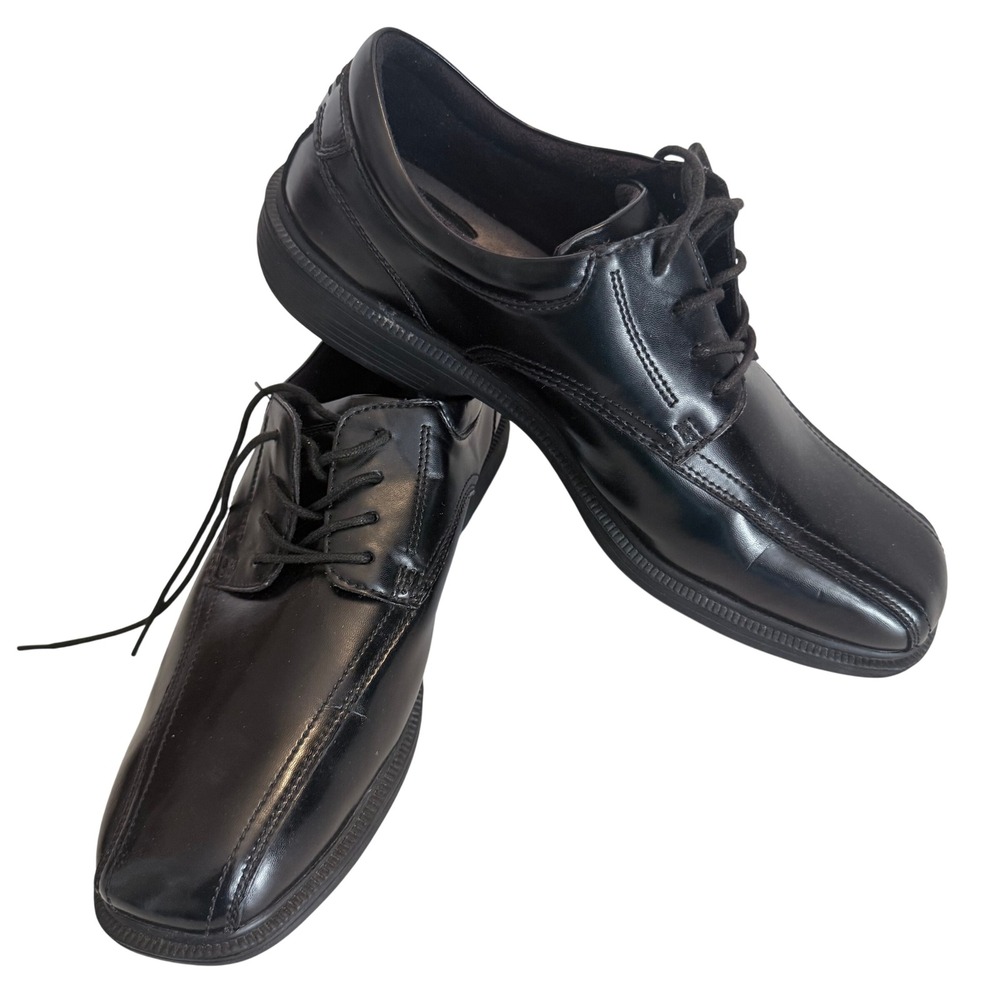 Nunn Bush Kore Oxford Shoes Mens 11W Black Leather Comfort Gel Formal